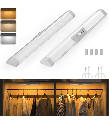 10 Luci LED Con Sensore Per Armadi - Illuminazione Automatica Cucina, Guardaroba, Camera - Foto 9
