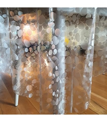 Emmevi Nappe De Cuisine Transparente Anti-taches En PVC Au Mètre