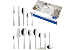 ‎VILLEROY & BOCH Villeroy & Boch Victor Zestaw Sztućców, Srebrny, 68 Elementów
