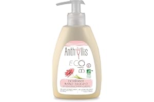 PIERPAOLI Organic Anthyllis Delicate Intimate Feminine Wash, Blueberry & Calendula extracts Gentle for Sensitive Skin, Vegan, SLS PEG Paraben Free Dermatology Tested, 300ml (Single)