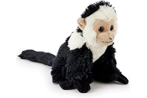 Zappi Co Peluche pour Enfants Singe capucin Jouet en Peluche (23-25 cm) Collection d'animaux Safari Peluche Nouveau Né Enfant Premier Enfant