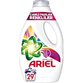 Ariel Canlı Parlak Renkliler Sıvı &Ccedil;amaşır Deterjanı, 1.45 liter