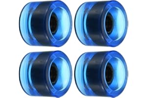 PATIKIL Rueda Longboard 78A Soft Cruiser Ruedas Street Ruedas para monopatines, monopatín, rueda de repuesto PU