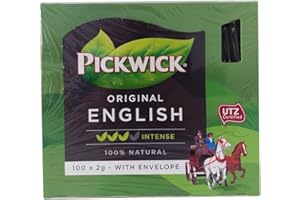 DOUWE EGBERTS Pickwick Teebeutel English Tea Blend 100 Beutel á 2g mit Papierumschlag (englisch)