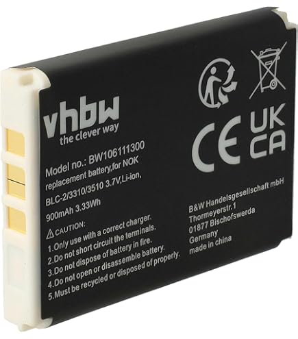 Batteries Pour Nokia 3310 Pour Téléphone Mobile Et