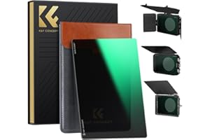 K&F Concept ND16 (4 stopy), kwadratowy filtr ND, filtr o neutralnej gęstości 10 x 14,4 cm, kompatybilny z Tilta, kompatybilny z matowym pudełkiem SmallRig, smukłe, wielowarstwowe szkło optyczne HD