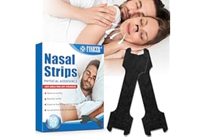 YAGASPANTERY 50 Pezzi Cerotti Nasali Antirussamento, Cerotti i Nasali, Cerotti Nasali per Facilitare la Respirazione, Strisce Nasali, Riduci Russare e Respira Bene, Antirussamento Migliora il Respirazione