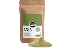 Spicy Welt Anis Vert Moulu (500g) – Poudre d'Anis Intense | Idéal Pâtisserie, Pain d'Épices, Infusion & Cuisine | Saveur Fraîche & Réglissée | 100% Naturel, Sans Additifs