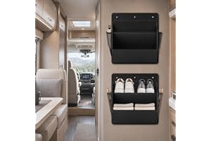 LUBEWISE skoorganiserare camping, 2 stycken hängande organisatör camping