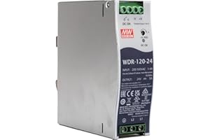 Alimentation Rail DIN Mean Well WDR-120-24 5 A 120 W 1 x