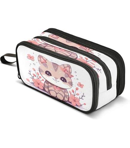 Sac à Crayons, Sac De Rangement Pour Stylo, Cadeau En Denim Pour