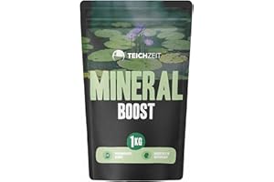 NatureHolic Mineral Boost - Soin pour bassin à poissons et bassin de jardin - Assure un équilibre naturel et biotopique dans l'eau de l'étang - 1 kg