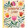 Grandma's Story Journal Linen Hardcover - 250+ Prompts For Life Memories Keepsake