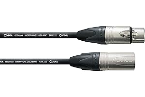 CORDIAL Cable micro XLR 5 m Cable Microfono Select simétrico Standard