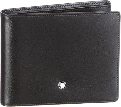 Montblanc 16354 16354 Portafoglio Unisex Adulto Nero Amazon It Moda