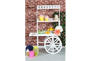 Regalos Miguel - Carritos Candy Bar - Carrito Candy Bar Madera Envejecida Cherry