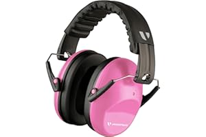 Vanderfields Casque Anti Bruit Adulte, 26dB Certifié CE, Casque Réducteur de Bruit, Protection Auditive Sécuritaire, Casque Sensitif, Casque Anti Bruit pour Autisme, Bricolage, Tonte, Chantier
