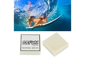 BYARSS Best Diver-Surf Wax, Cire de Surf antidérapante de Haute qualité pour Planche de Surf Skimboard cires de Planche à roulettes Accessoire de Surf(Blanc)