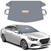 Haegs Buz ve Kar &Ouml;nleyici Ara&ccedil; &Ouml;n Cam &Ouml;rt&uuml;s&uuml; Brandası | Ağır Hizmet Tipi 600D Oxford Kumaş | Arabalar, SUV`lar, Kamyonetler İ