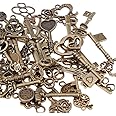 30 Retro Schlüssel-Anhänger Aus Metall - Vintage Design Im Steam-Punk Look - Vielseitig Verwendbar