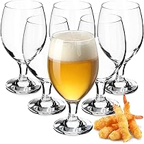 Calici Da Birra Belga LAV - Set Da 6 In Vetro Senza Piombo, Forma Tulipano Da 570ml - Foto 3