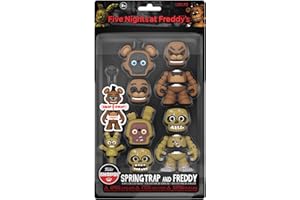 Funko Five Nights At Freddy's (FNAF) Snap: Freddy Fazbear & Springtrap 2PK - Kolekcjonerska figurka winylowa - Pomysł na prezent - Oficjalny towar
