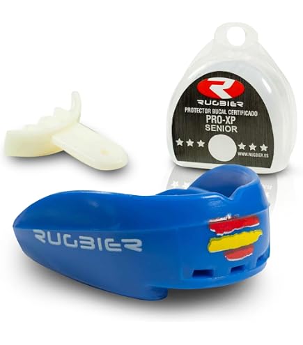 Protège-dents Gilbert Rugby Junior - Tricolore Italie, Protection Maximale Pour Rugby, Football, Boxe, Arts Martiaux