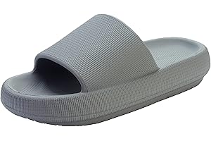 COSWIND Zapatillas Mujer Hombre Chanclas Sandalias Casa Verano Casual Playa Pantuflas on Cloud Ducha Baño Ajustable Comodas Piscina Antideslizantes Interior Exterior Unisex
