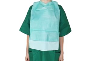 50 pezzi una volta Esslätzchen per adulti e bambini eßlatz – Custodia di dimensioni 64 cm x 36 cm Medi-Inn