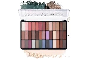 MKNZOME 39 Couleurs Palette de Fards à Paupières, Mat Nacré Nude Scintillant Palette de Ombre a Paupiere Maquillage, Hautement Pigmenté Étanche Longue Durée, Professionnelle Palette for Femme Fille#3