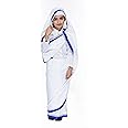 Smuktar Garments Mother Teresa Costume For Kids (1 To 2 Years) - Cotton, White