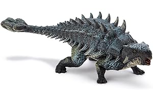 Zappi Co Childrens Ankylosaurus Dinosaur Figure Toy (22cm Length) Realistic Detailed Dino Collection for Kids - Action Figures for Playtime Fun & Learning (en Anglais Seulement)