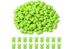 TELAIN Kleine Glücksbringer Silvester 2025, 50 Stück Neujahrsglücksbringer Mini Frösche, Perfekt Für Silvesterdekorationen Und Geschenke