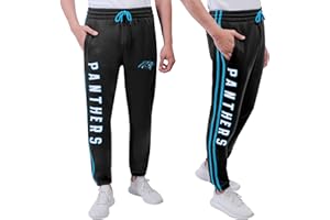 Ultra Game Men's NFL Official Active Super Soft Game Day Jogger Sweatpants Basic Fleece Pants