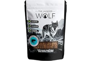 The Hunger of The Wolf - Snack de pescado para perros, 200 g