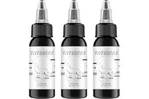 Tatooine Tattoo Farbe Black Set 30ML*3 Professionelle Tattoos Tinte Körperfarben Permanent Make Up Microblading Pigment Tattoo Zubehör Tätowierfarbe
