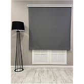 %100 Işık Ge&ccedil;irmez Blackout Stor Perde, Antrasit Gri, 70 x 200