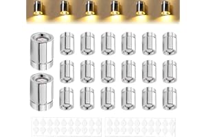 TaimeiMao 20 pcs Mini Lumières LED Blanc Chaud Lampe LED Miniature Lumières Miniatures pour Maison de Poupée Petite Lumière LED pour Décoration pour Travaux Manuels Et Bricolage