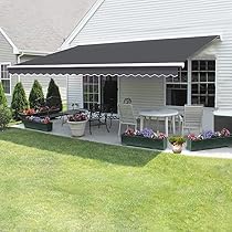 Woodside Patio Awning Canopy Shelter Protective Waterproof Winter