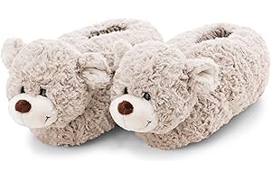 NICI 62332 Pantofole a forma di orso Finni