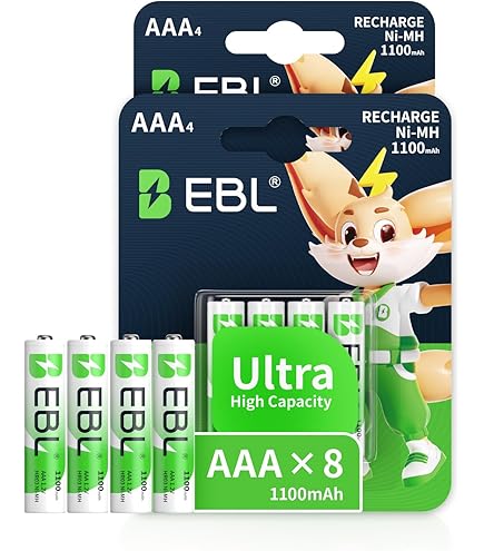 Pila Bateria Aa Recargable 2800 Mah Ebl Blisters De 2