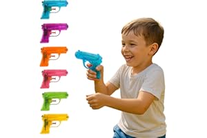 FNA FASHIONS Kids Water Guns – Assorted Colors Neon Water Pistols for Kids - Extended Range Water Soakers for Summer Play, Perfect for Outdoor Adventures, Bath-Time Excitement, and Party Favors (2)