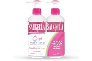 SAUGELLA Offre duo girl emulsion lavante douce lot de 2 x 200 ml -30% sur le second flacon