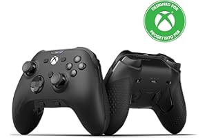 SCUF VALOR PRO Controller Wireless ad Alte Prestazioni - Paddle Posteriori Personalizzabili, Trigger Istantanei, Analogici TMR Resistenza, Controlli Audio, Xbox Series X|S, Xbox One, Windows PC - Nero