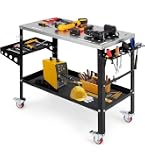 STAHLWERK Schweißtisch-Aufsatz SA-500 ST – 500x400x400 Mm, Klappbar, Lochplatte D16, Mobiler UV-Schutz STAHLWERK Schweißtisch-Aufsatz SA-500 ST – 500x400x400 Mm, Klappbar, Lochplatte D16, Mobiler UV-Schutz