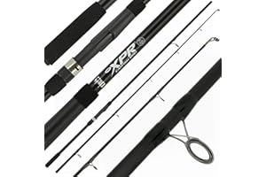 WPARHUS NGT 10FT 2PC CATFISH CAT FISH ROD BLACK CARBON FIBER FISHING TACKLE