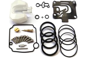 ITACO Moteur de bateau 62Y-13586-30 62Y-W0093-11 62Y-W0093-10 Carburateur Carb Repair Kit pour Yamaha Outboard Marine Boats moteur 4 temps