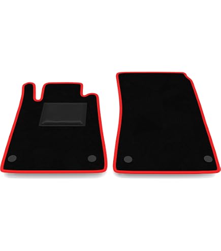DP Carpet Tappetini Auto Su Misura Per Mercedes SLK R171 (2004-2011) Con Logo Ricamato - 4 Pezzi, Battitacco, Made In Italy