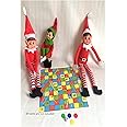 Elf Snakes and Ladders called Candy Canes and Ladders Prop Accessories Props Ideas Joke Christmas Decoration