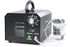 FELLAT Ozone Generator, 30,000 mg/h Ozone Odor Eliminator for 300 m² Room, Industrial Air Purifier with Air & Water mode, Ozone Machine Home Ozone Deodorizer with Timer for Room, Farm, Hotel, Home, Office